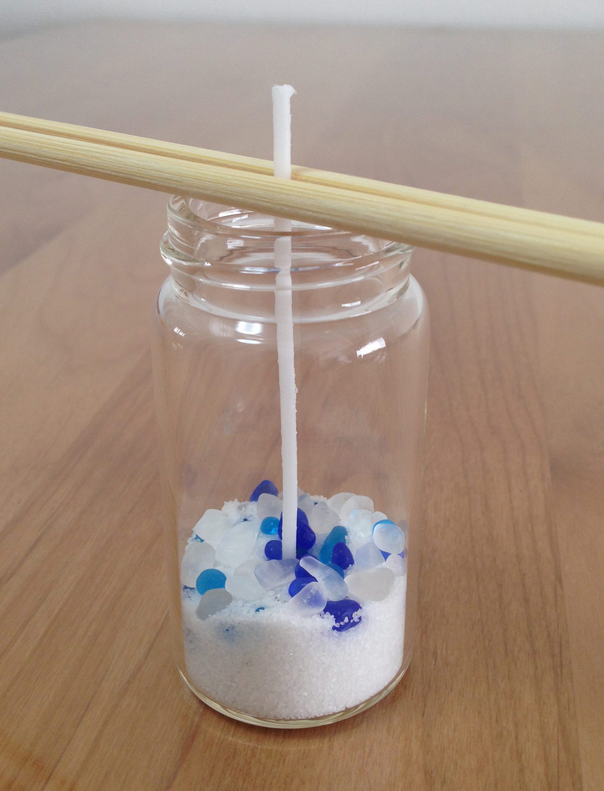 ねじ口瓶を使ったジェルキャンドル作り Nichiden Rika Blog