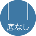 无底的